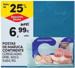 Continente Postas de maruca continente promoção