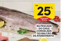 Continente Pescada do chile congelada promoção