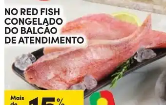 Continente Red fish congelado promoção