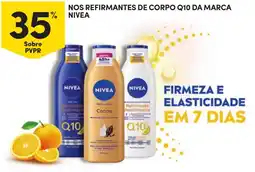 Continente nos refirmantes de corpo q10 da marca nivea promoção