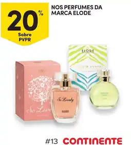Continente nos perfumes da marca elode promoção