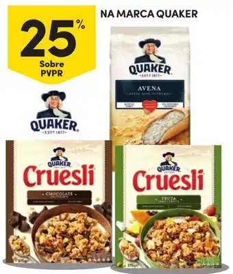 Continente Quaker Cruesli promoção