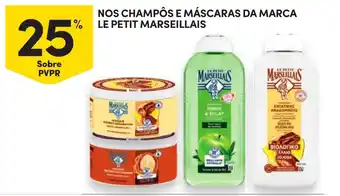 Continente nos champôs e máscaras da marca le petit marseillais promoção