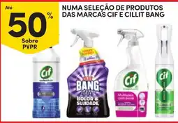 Continente Cif e Cillit Bang promoção