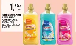 Continente Power+ concentrado lava tudo continente promoção