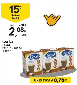 Continente Galão Ucal promoção