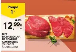 Continente Bife da rabadilha de novilho continente promoção