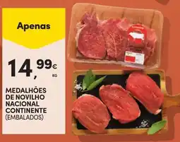 Continente Medalhões de novilho continente promoção