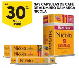 Continente Cápsulas de café de alumínio nicola promoção
