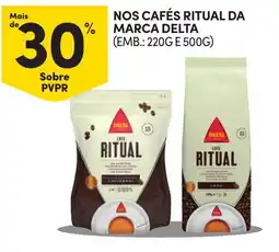 Continente Cafés ritual da marca delta promoção