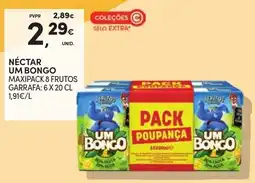Continente Néctar um bongo promoção