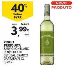 Continente vinho periquita sauvignon blanc, península de setúbal, branco promoção
