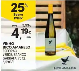 Continente vinho bico amarelo promoção