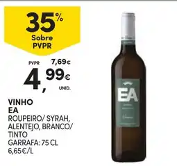 Continente Vinho Ea promoção