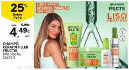 Continente Champô keratin filler fructis promoção