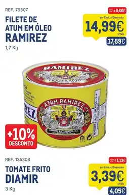 Makro filete de atum em óleo ramirez promoção