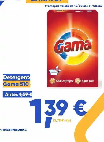 Detergente Gama 510