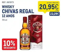 Makro whisky chivas regal 12 anos promoção