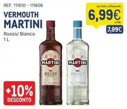 Makro vermouth martini rosso/bianco promoção
