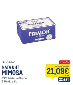 Makro Nata uht mimosa primor promoção
