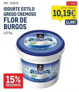 Makro Iogurte estilo grego cremoso flor de burgos promoção