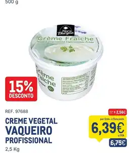 Makro Creme vegetal vaqueiro profissional promoção