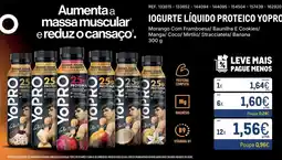 Makro Iogurte líquido proteico yopro promoção