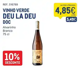 Makro vinho verde deu la deu promoção
