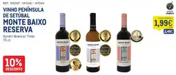 Makro vinho península de setúbal monte baixo reserva promoção