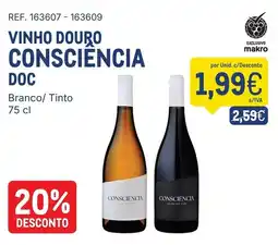 Makro vinho douro consciência promoção