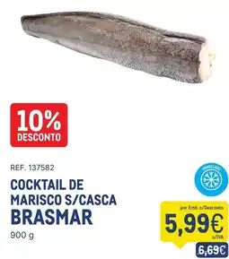 Makro cocktail de marisco s/casca brasmar promoção