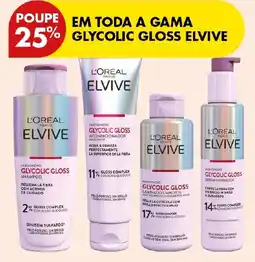 Pingo Doce L'oreal paris elvive glycolic gloss promoção