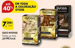 Pingo Doce Syoss oleo intense promoção