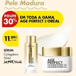 Pingo Doce Pele Madura Age Perfect L'Oréal promoção