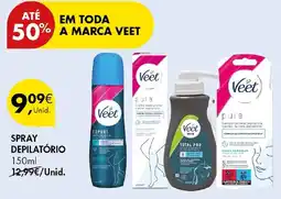 Pingo Doce spray depilatório veet promoção