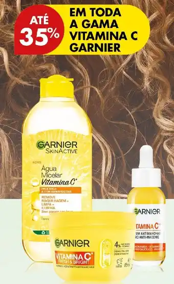 Pingo Doce Garnier vitamina c promoção