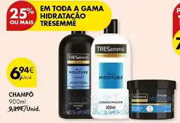 Pingo Doce tresemme hidratação promoção