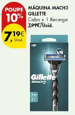 Pingo Doce Máquina mach3 gillette promoção