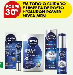 Pingo Doce Nivea men hyaluron power promoção