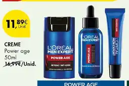 Pingo Doce L'oreal men expert power age promoção