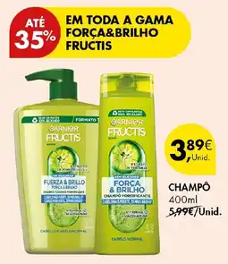 Pingo Doce garnier fructis champô fortificante promoção