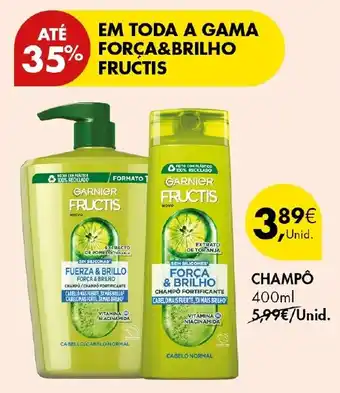 Garnier fructis champô fortificante