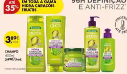 Pingo Doce Garnier Fructis hidra caracóis promoção