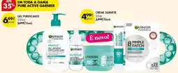 Pingo Doce Garnier pure active gel purificante promoção