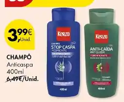 Pingo Doce Champô anticaspas kerzo promoção
