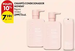 Pingo Doce Champô/condicionador monday repair promoção