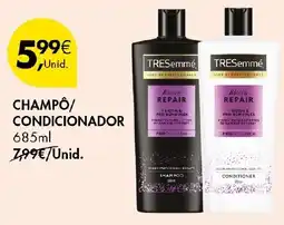 Pingo Doce Tresemme champô/condicionador promoção