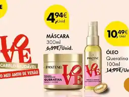 Pingo Doce Pantene máscara protetora de queratina promoção