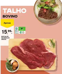 Continente Bom dia Talho bovino bife da pá de novilho angus promoção