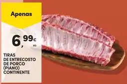 Continente Bom dia Tiras de entrecosto de porco (piano) continente promoção